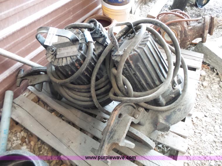 image for item BN9042 (2) Flygt sewer lift pumps