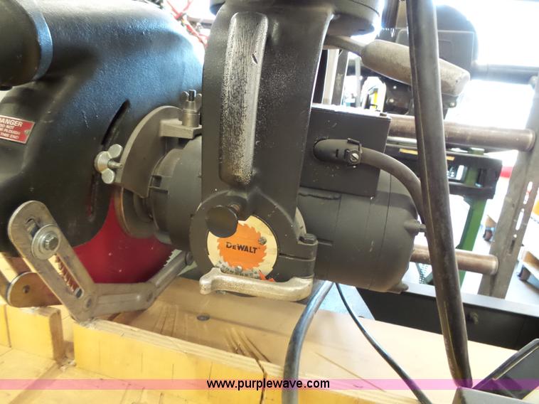 image for item BT9448 Dewalt radial arm saw