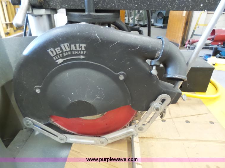 image for item BT9448 Dewalt radial arm saw
