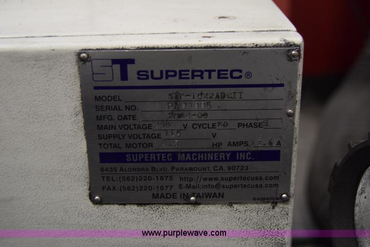 image for item BX9586 Supertec surface grinder