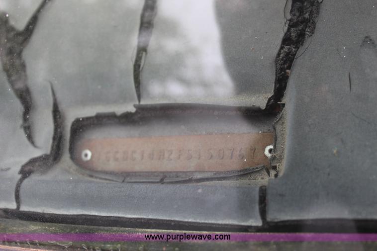 image for item J4363 1985 Chevrolet Silverado 1500 pickup truck