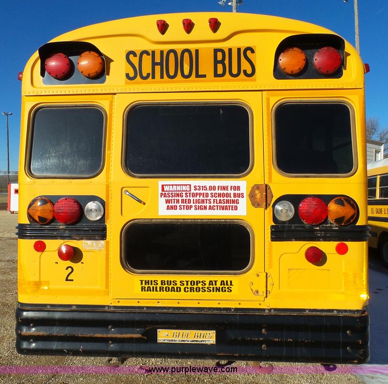 image for item J7358 1999 Blue Bird TC2000 school bus