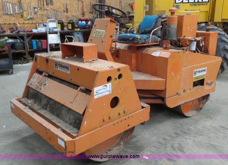 image for item K6957 Rosco Hydrapac double drum roller