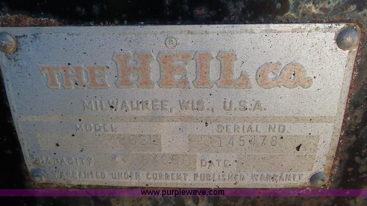 image for item K6959 1974 Chevrolet C60 dump truck