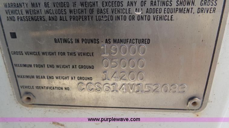 image for item K6959 1974 Chevrolet C60 dump truck