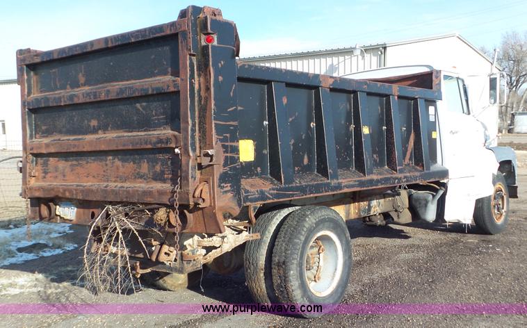 image for item K6961 1972 Ford N605 dump truck