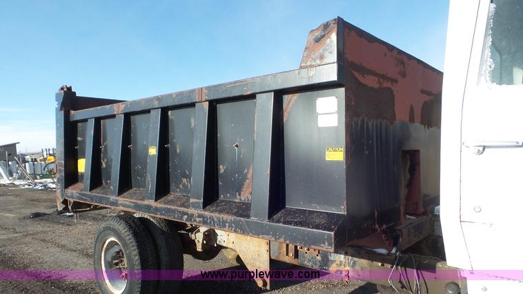 image for item K6961 1972 Ford N605 dump truck
