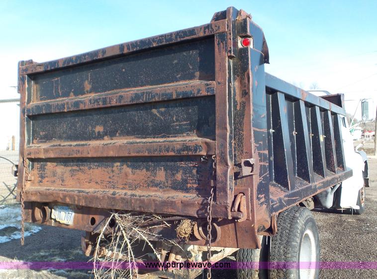 image for item K6961 1972 Ford N605 dump truck