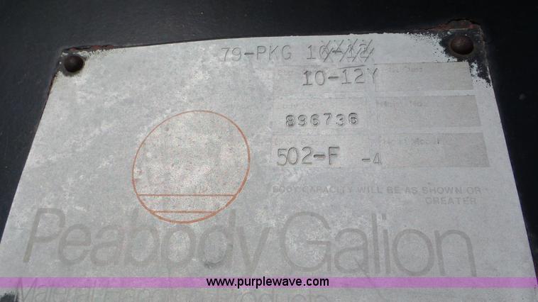 image for item K6961 1972 Ford N605 dump truck