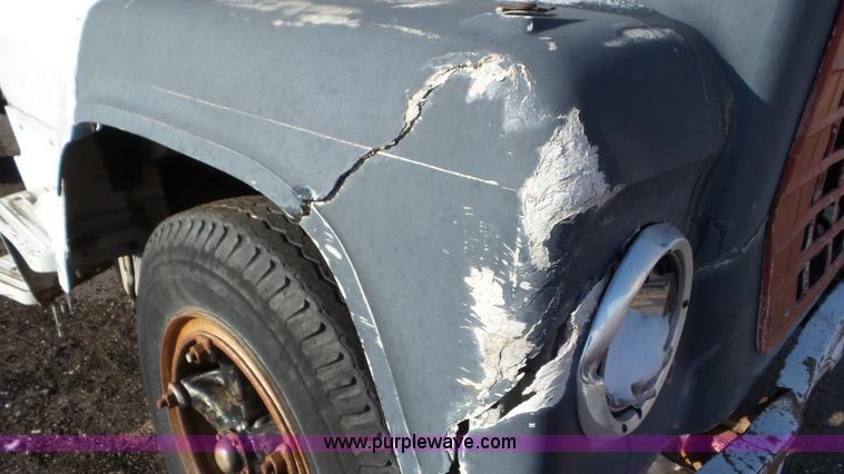 image for item K6961 1972 Ford N605 dump truck