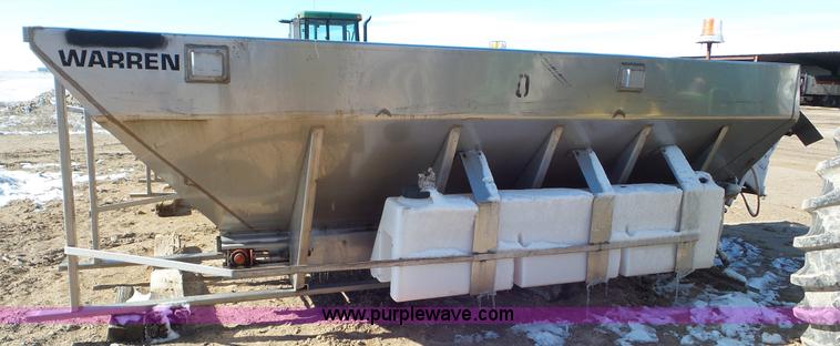 image for item K6967 Warren stainless steel salt/sand spreader