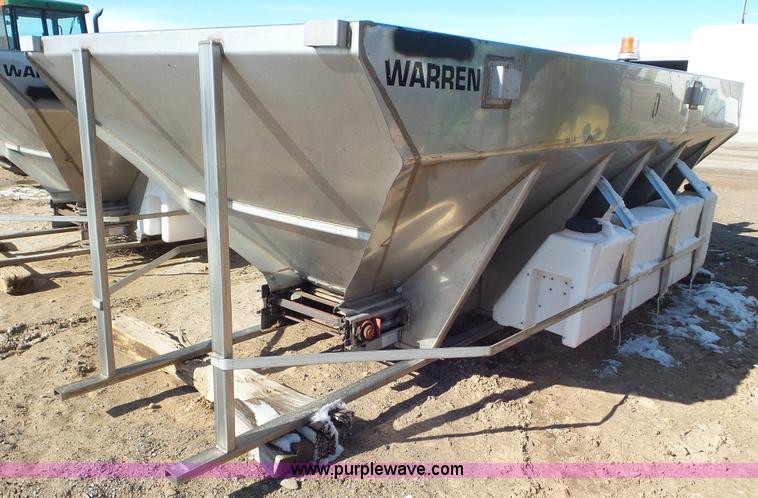 image for item K6967 Warren stainless steel salt/sand spreader
