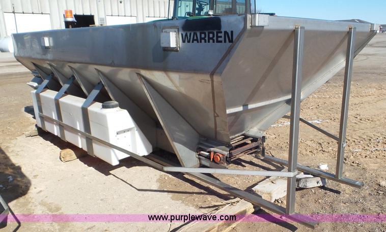 image for item K6967 Warren stainless steel salt/sand spreader