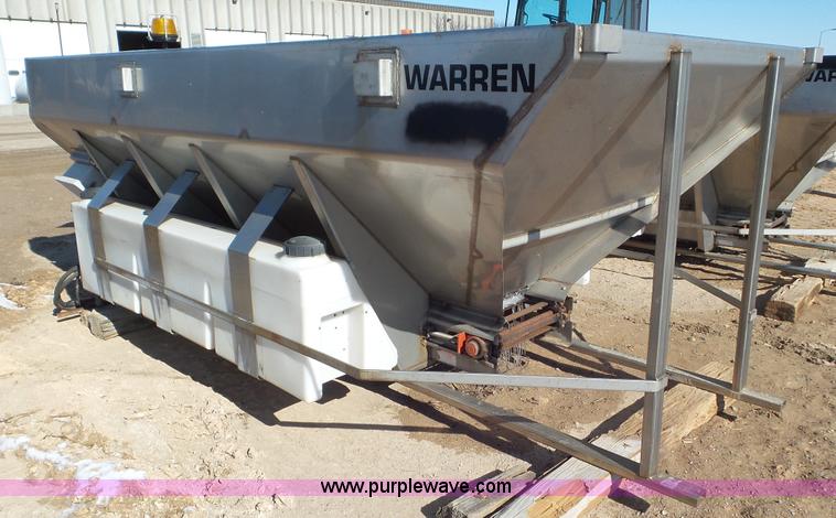 image for item K6968 Warren stainless steel salt/sand spreader