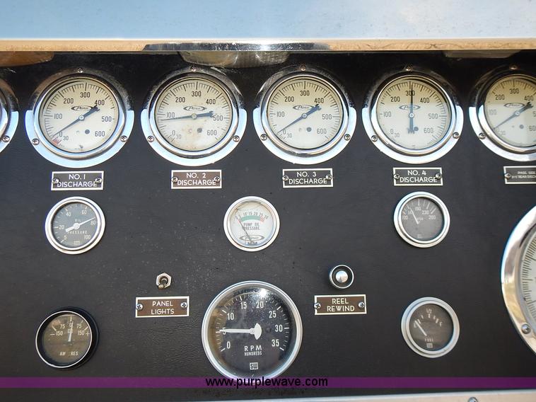 image for item L3637 1978 Pierce Ford 8000 pumper truck