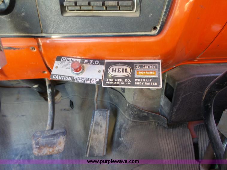 image for item L3647 1985 Chevrolet C70 dump truck