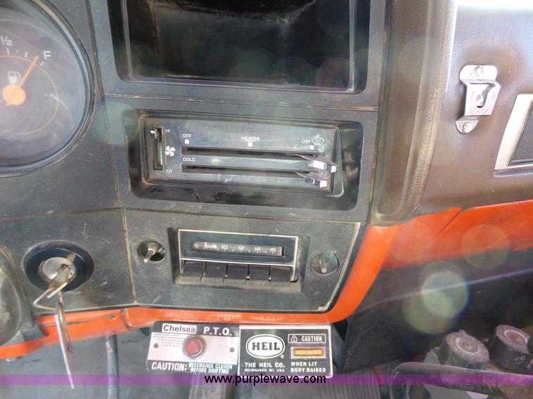 image for item L3647 1985 Chevrolet C70 dump truck