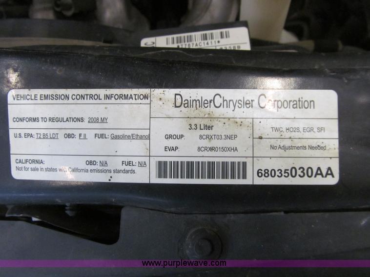 image for item L5514 2008 Dodge Grand Caravan