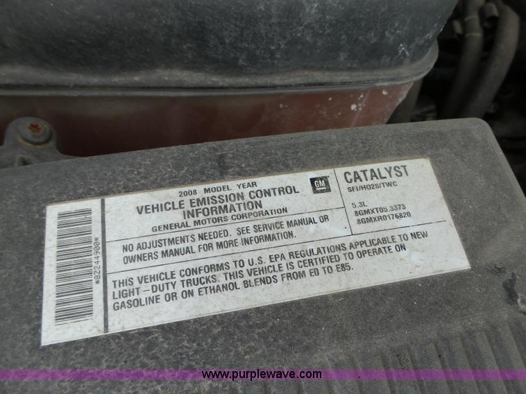 image for item L5543 2008 Chevrolet Silverado 1500 Ext. Cab pickup truck