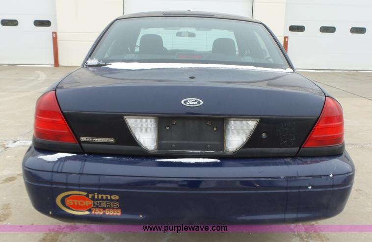 image for item L5549 2008 Ford Crown Victoria Police Interceptor