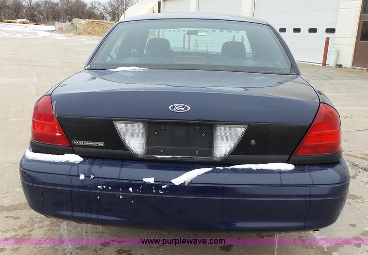 image for item L5551 2007 Ford Crown Victoria Police Interceptor