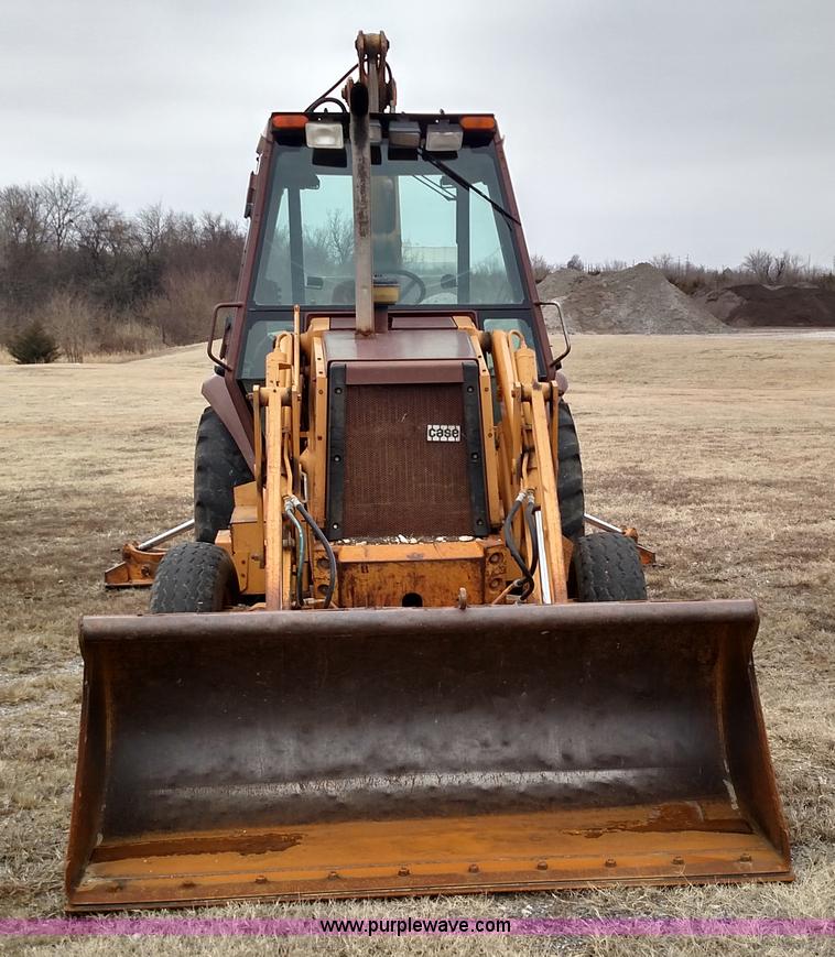 image for item L6120 1993 Case 580 Super K backhoe