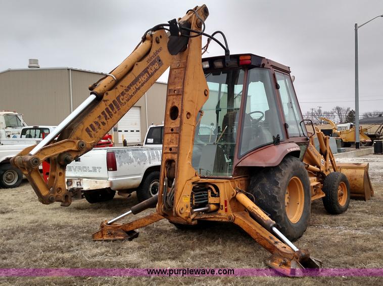 image for item L6120 1993 Case 580 Super K backhoe