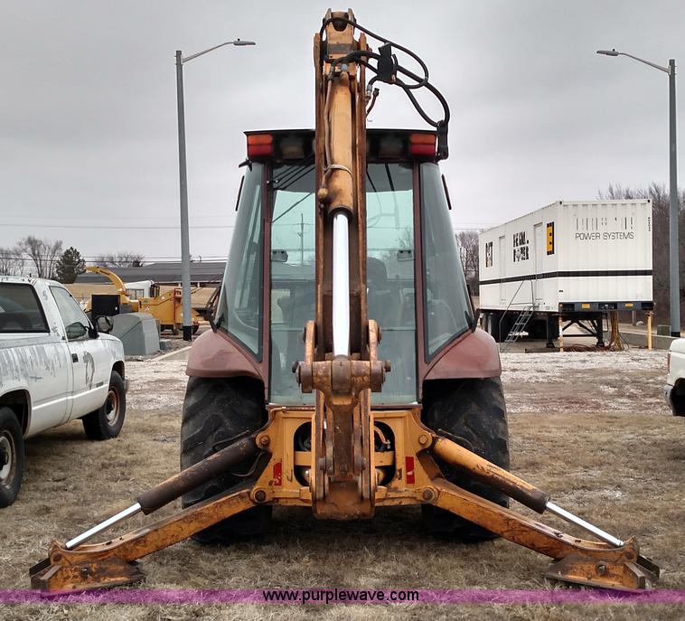 image for item L6120 1993 Case 580 Super K backhoe