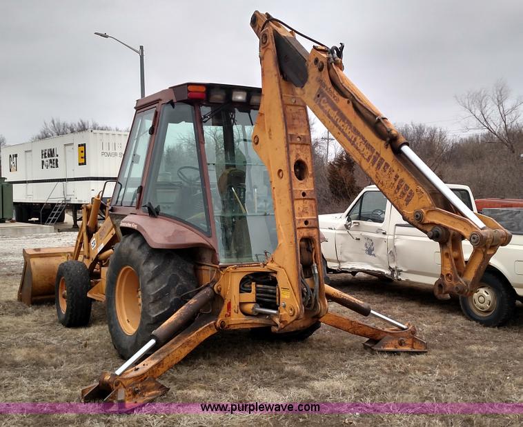 image for item L6120 1993 Case 580 Super K backhoe