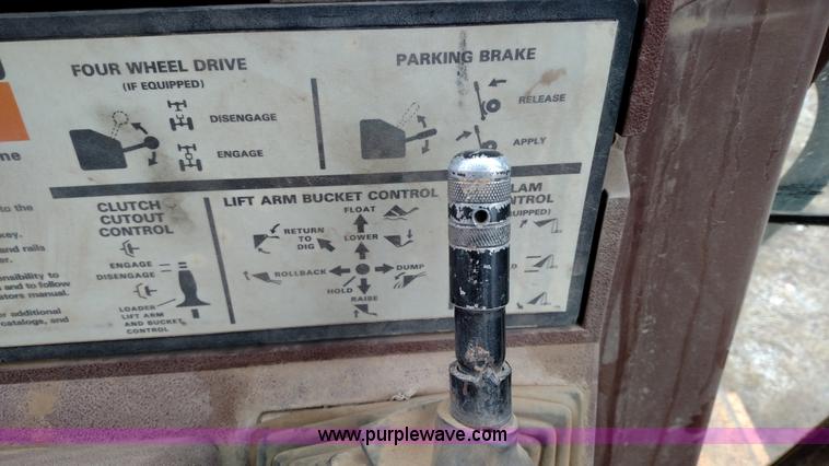 image for item L6120 1993 Case 580 Super K backhoe