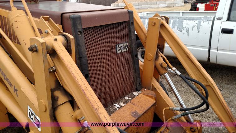 image for item L6120 1993 Case 580 Super K backhoe