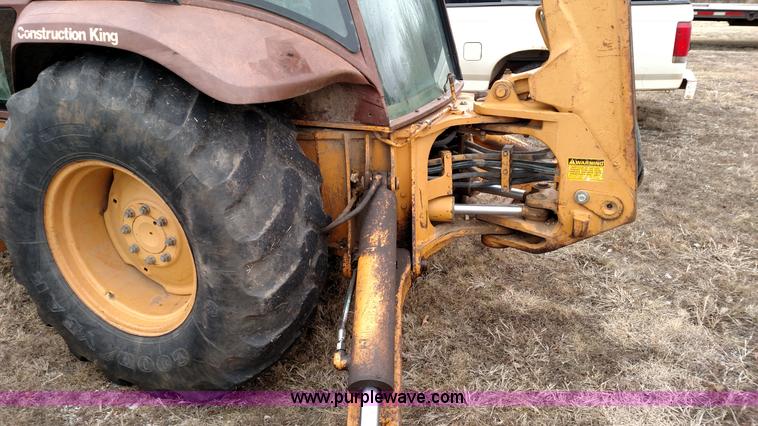 image for item L6120 1993 Case 580 Super K backhoe