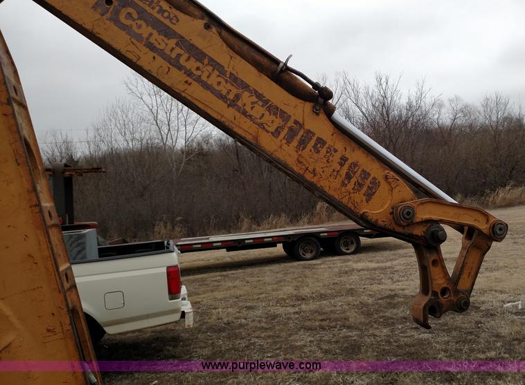 image for item L6120 1993 Case 580 Super K backhoe