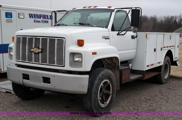 image for item L6128 1993 Chevrolet Kodiak service truck