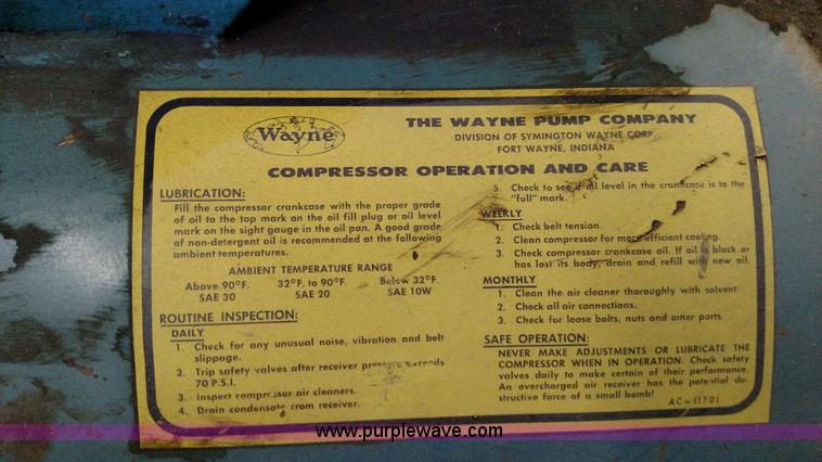 image for item L6140 LMC 376-SH air compressor