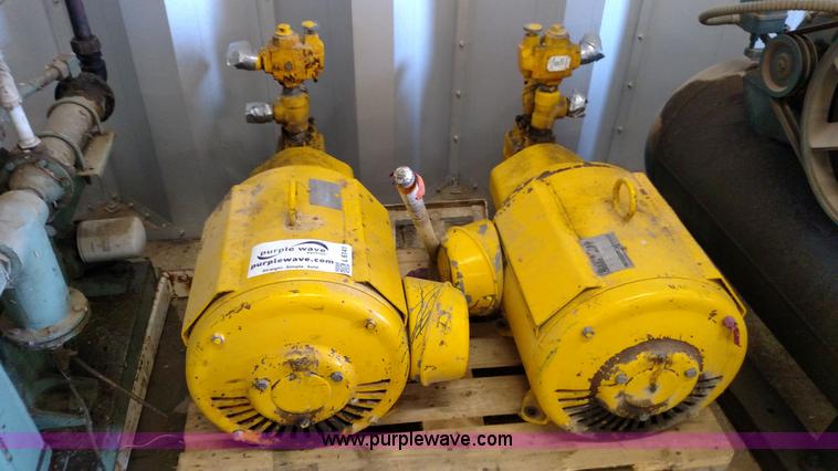 image for item L6141 (2) Lincoln Multigaurd electric over hydraulic pumps