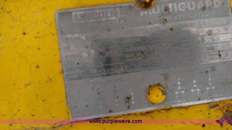 image for item L6141 (2) Lincoln Multigaurd electric over hydraulic pumps