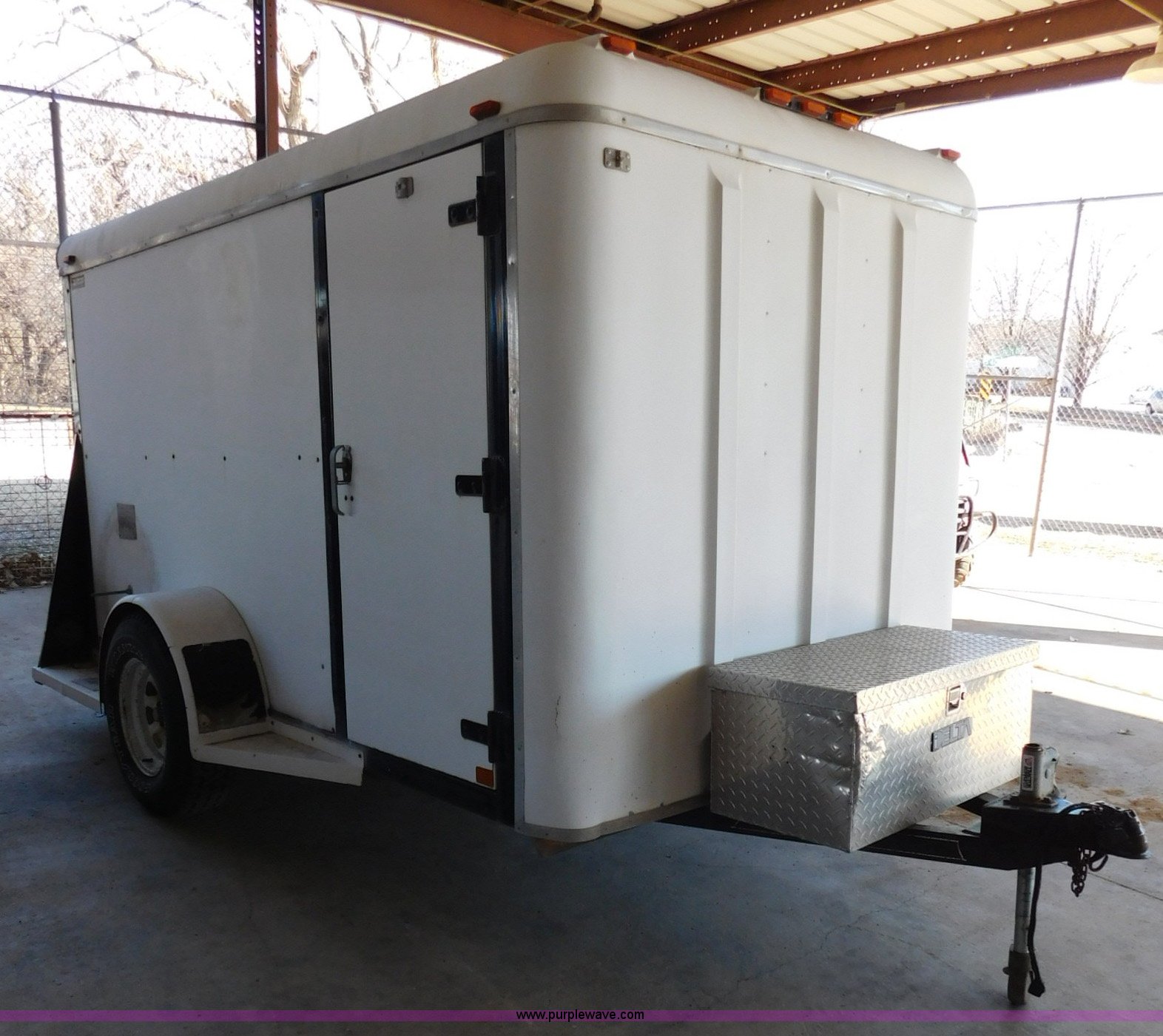 1994 Blair enclosed cargo trailer in Salina, KS Item J7423 sold