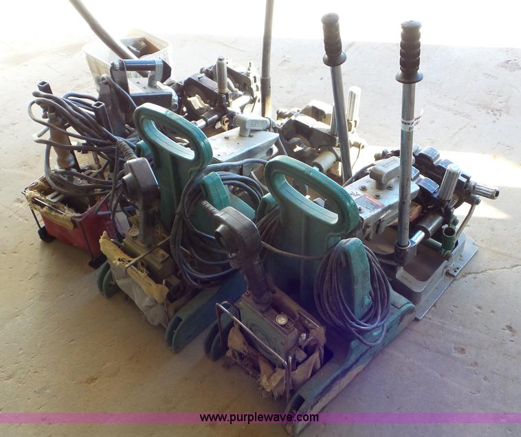 image for item BN9265 (3) poly pipe fusion machines