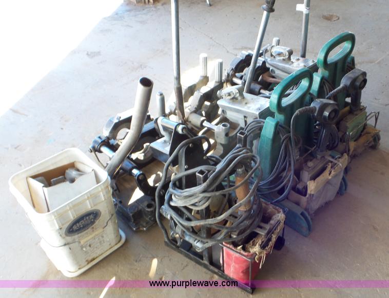 image for item BN9265 (3) poly pipe fusion machines