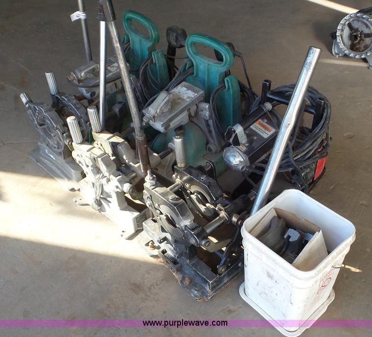 image for item BN9265 (3) poly pipe fusion machines