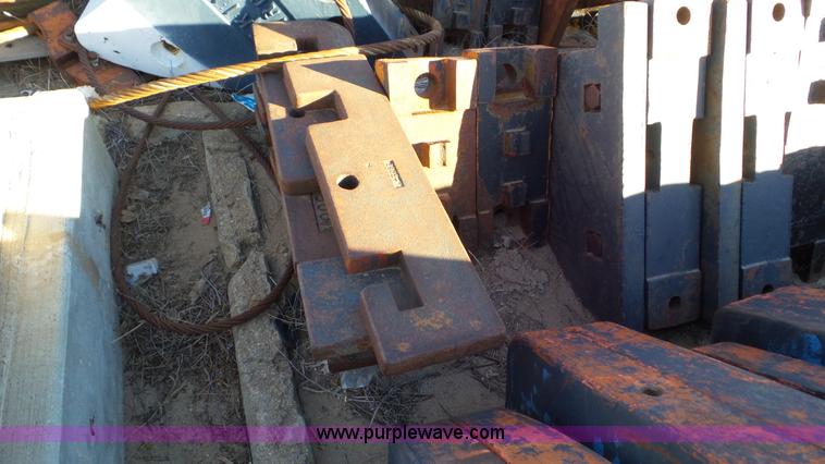 image for item BN9328 Approximately 70 assorted oil well pump weights
