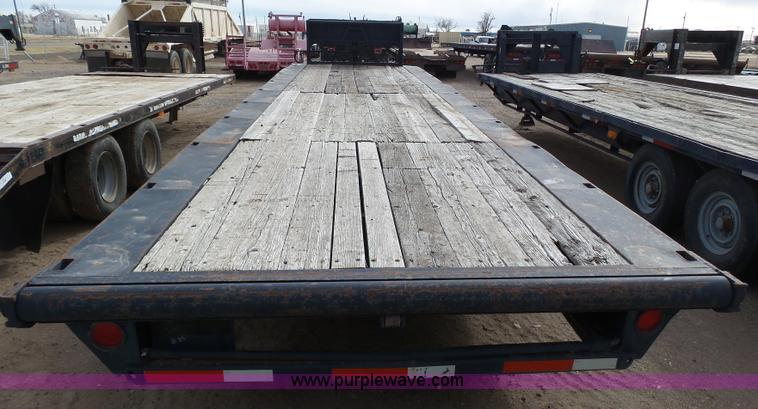 image for item J6751 1974 Donahue flatbed trailer