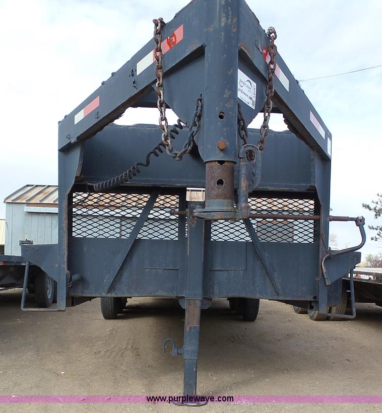 image for item J6751 1974 Donahue flatbed trailer