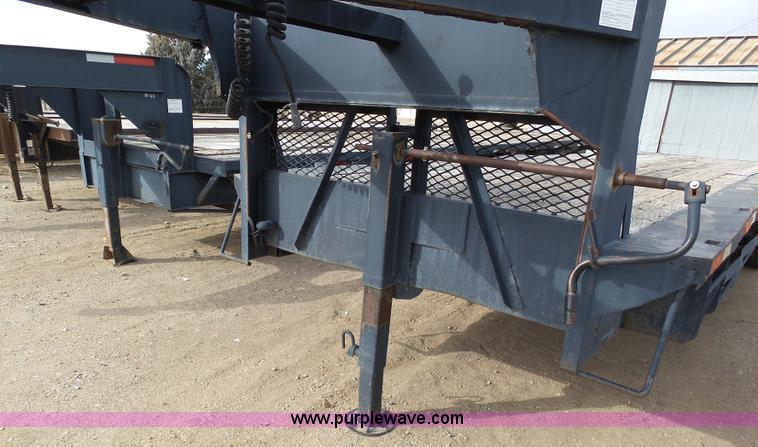 image for item J6751 1974 Donahue flatbed trailer