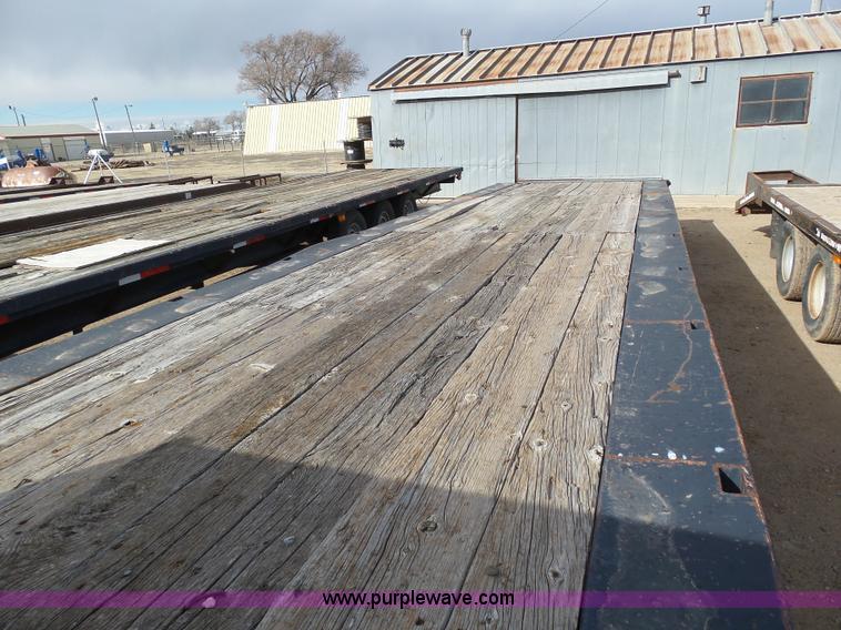 image for item J6751 1974 Donahue flatbed trailer