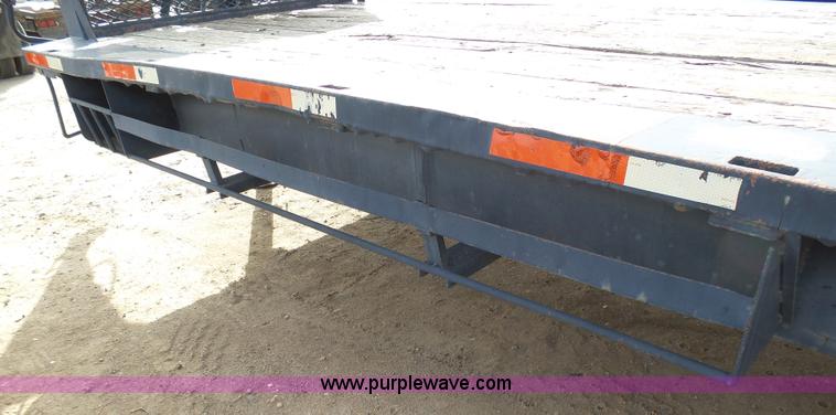 image for item J6751 1974 Donahue flatbed trailer