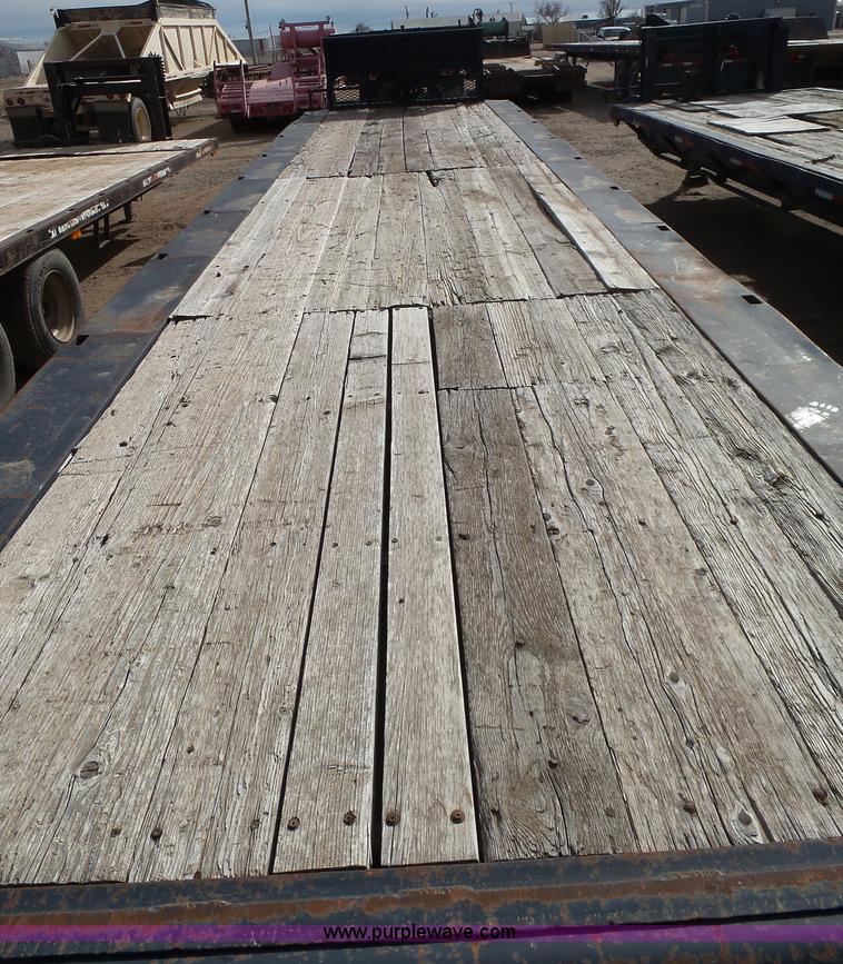 image for item J6751 1974 Donahue flatbed trailer