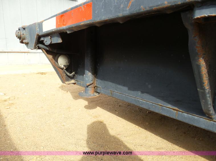 image for item J6751 1974 Donahue flatbed trailer