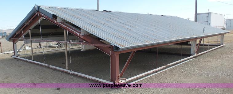 image for item J6755 42' x 28' steel construction building
